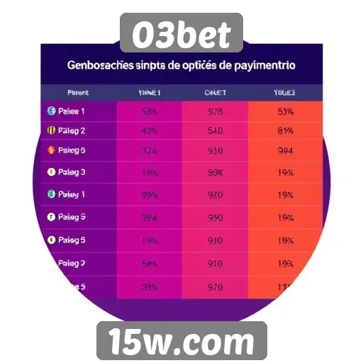 Impacto das opções de pagamento no 03bet