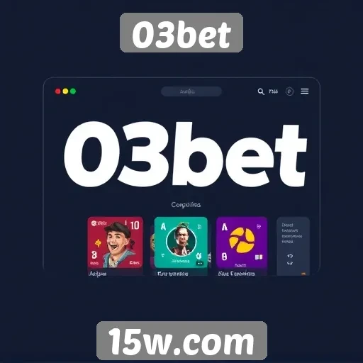 Análise da interface do usuário do 03bet